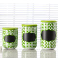 ceramic canisters wholesale with silicone lid